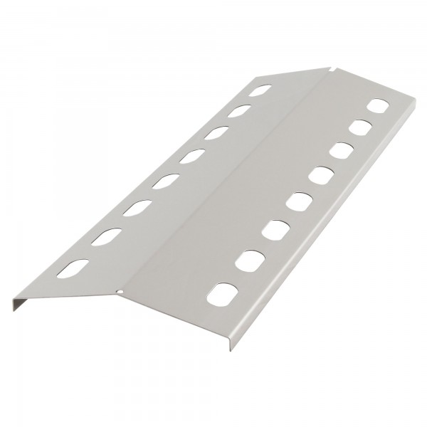 BBQ-Toro Edelstahl Flammenverteiler für Gasgrill | 43,5 x 15 cm | Flammenblech