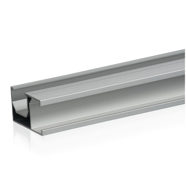 Zelsius Universal Aluminium Montageschiene 150 cm für ein Solarmodul, Befestigungsschiene, Aluprofil