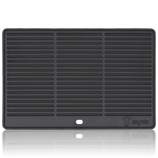 BBQ-Toro Gusseisen Grillplatte, 48,5 x 40 cm, BBQ Plancha pre-seasoned, Grillschale
