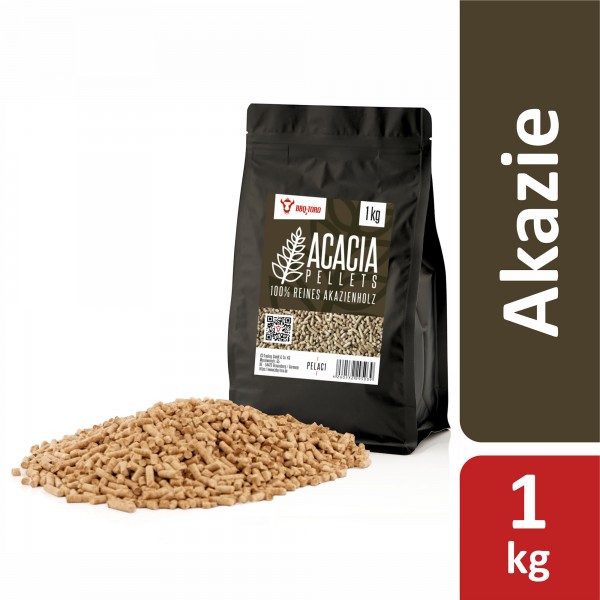 BBQ-Toro 1 kg Acacia Pellets aus 100% Akazienholz | Akazienpellets